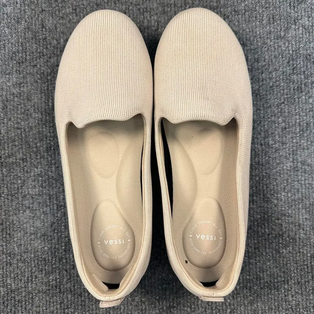 Vessi Women’s Market Flats Waterproof Ballet Flats Career Work Business Cas 6.5